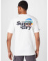 Superdry Tricou albastru deschis / portocaliu deschis / negru / alb - Pled.ro