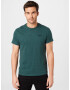 Superdry Tricou albastru fumuriu / gri / verde - Pled.ro