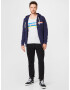 Superdry Tricou albastru / galben / gri amestecat / alb - Pled.ro