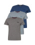 Superdry Tricou albastru marin / albastru amestec / gri amestecat - Pled.ro