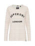 Superdry Tricou 'APPLIQUE' mov liliachiu / alb - Pled.ro