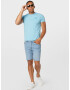 Superdry Tricou 'Vintage' cyan / azuriu - Pled.ro