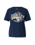 Superdry Tricou bleumarin / albastru deschis / auriu / portocaliu - Pled.ro