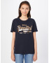 Superdry Tricou bleumarin / bronz - Pled.ro