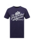 Superdry Tricou bleumarin / gri amestecat - Pled.ro