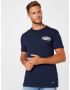 Superdry Tricou 'Cali Surf' bleumarin / alb - Pled.ro