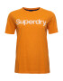 Superdry Tricou 'Core' bleumarin / galben auriu / roz deschis - Pled.ro