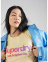 Superdry Tricou galben deschis / lila / roz deschis - Pled.ro