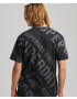 Superdry Tricou gri deschis / negru - Pled.ro