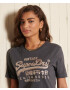 Superdry Tricou gri metalic / argintiu - Pled.ro