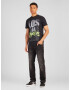 Superdry Tricou gri piatră / verde deschis / negru - Pled.ro