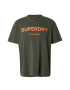 Superdry Tricou kaki / portocaliu - Pled.ro