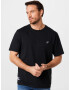 Superdry Tricou negru / alb - Pled.ro