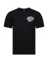 Superdry Tricou negru / alb - Pled.ro