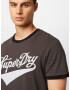 Superdry Tricou negru / alb - Pled.ro