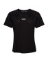 Superdry Tricou funcțional negru / alb - Pled.ro