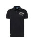 Superdry Tricou negru / alb - Pled.ro