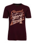 Superdry Tricou roșu bordeaux / roșu pepene - Pled.ro