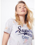 Superdry Tricou 'Super 23' bleumarin / verde pastel / portocaliu caisă / roz pastel / alb - Pled.ro