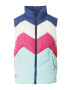 Superdry Vestă albastru marin / azur / roz / alb - Pled.ro