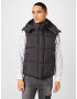 Superdry Vestă gri / negru - Pled.ro