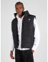 Superdry Vestă negru / alb - Pled.ro