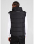 Superdry Vestă negru / alb - Pled.ro