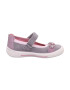 SUPERFIT Balerini 'Tensy' gri / roz pastel - Pled.ro