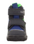 SUPERFIT Bocanci de zăpadă 'Husky' albastru cobalt / gri grafit / gri deschis / verde neon - Pled.ro