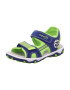 SUPERFIT Pantofi deschiși 'MIKE' albastru / verde neon - Pled.ro