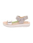 SUPERFIT Sandale 'PALOMA' albastru pastel / gri / verde deschis / roz - Pled.ro