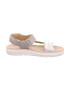 SUPERFIT Sandale 'PALOMA' albastru pastel / gri / verde deschis / roz - Pled.ro