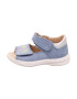 SUPERFIT Sandale 'POLLY' albastru fumuriu / verde neon / roz / alb - Pled.ro