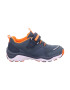 SUPERFIT Sneaker albastru / gri argintiu / portocaliu - Pled.ro