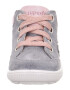 SUPERFIT Sneaker gri deschis / roz deschis / alb - Pled.ro