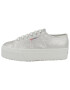 SUPERGA Sneaker low 'Lame' argintiu - Pled.ro