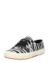 SUPERGA Sneaker low negru / alb murdar - Pled.ro