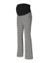 Supermom Pantaloni 'Fresno' negru / alb - Pled.ro