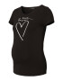 Supermom Tricou 'One Love' negru / alb - Pled.ro