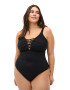 Swim by Zizzi Costum de baie întreg 'Dior' negru - Pled.ro