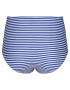 Swim by Zizzi Slip costum de baie 'Stania' albastru marin / alb - Pled.ro