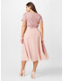 SWING Curve Rochie de cocktail roz pal / roz pastel - Pled.ro