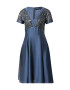 SWING Rochie de cocktail indigo / gri argintiu - Pled.ro