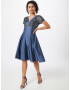 SWING Rochie de cocktail indigo / gri argintiu - Pled.ro