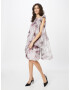 SWING Rochie de cocktail mauve / roz / alb - Pled.ro