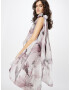 SWING Rochie de cocktail mauve / roz / alb - Pled.ro