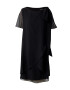 SWING Rochie de cocktail negru - Pled.ro