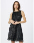 SWING Rochie de cocktail negru / argintiu - Pled.ro