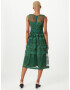 SWING Rochie de cocktail verde închis - Pled.ro