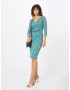 SWING Rochie de cocktail verde jad - Pled.ro